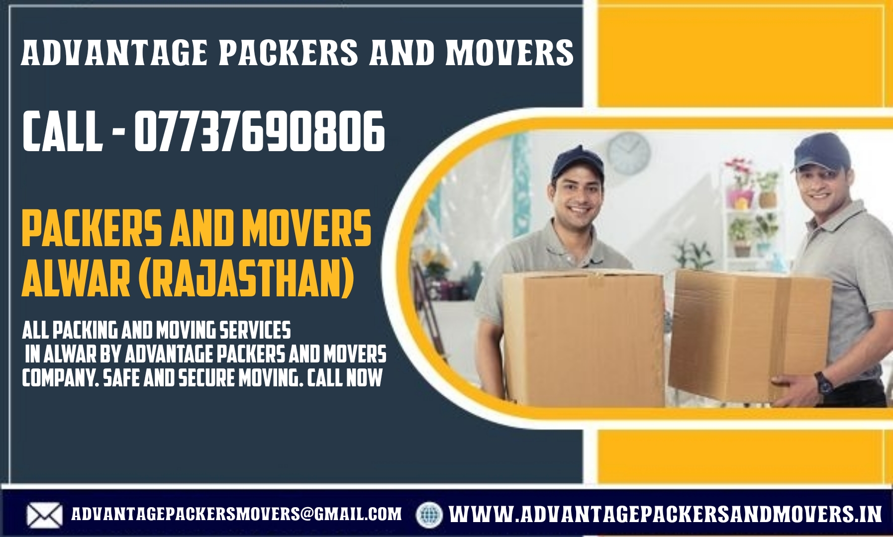 packers and movers in alwar rajasthan